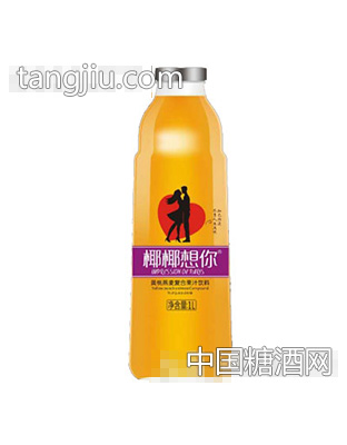 椰椰想你黃桃燕麥復合果汁飲料