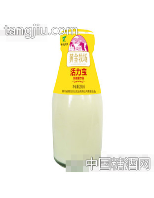 200ml黃金牧場活力寶乳酸菌飲品