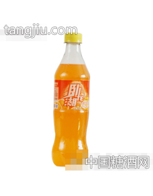 臥龍湖500ML橙味碳酸飲料