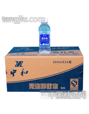 中和無汽蘇打水飲料350mlX24