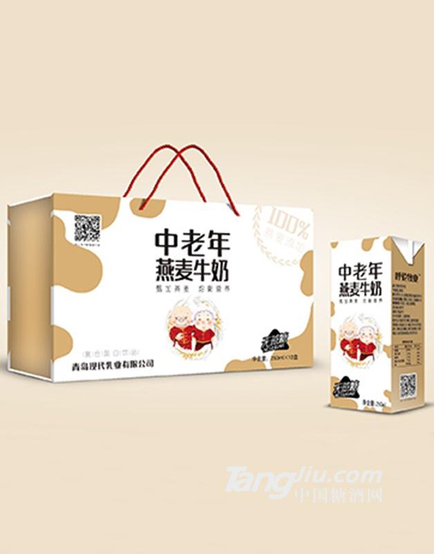 燕麥中老年復(fù)合蛋白飲品無蔗糖250mlx12盒