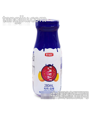 鮮果園枇杷+藍(lán)莓發(fā)酵果汁飲料280ml