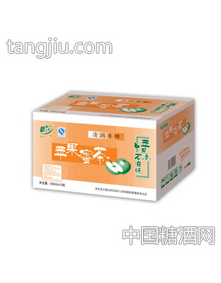 小花牛蘋(píng)果蜜茶500ml×15瓶