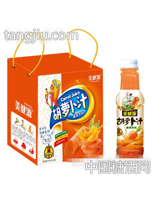 美健源胡蘿卜汁500mlx6瓶蔬菜飲料