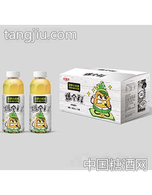 樂(lè)事達(dá)爆個(gè)料冷萃菠蘿汁500ml