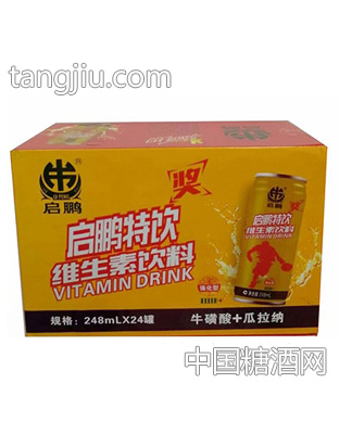 啟鵬強化維生素飲料245mlx24