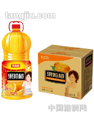 膳鑫園果粒橙2.5L