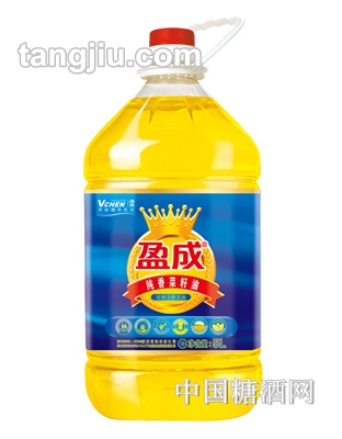 盈成純香菜籽油5L