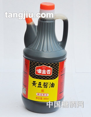 味金香黃豆醬油800ml