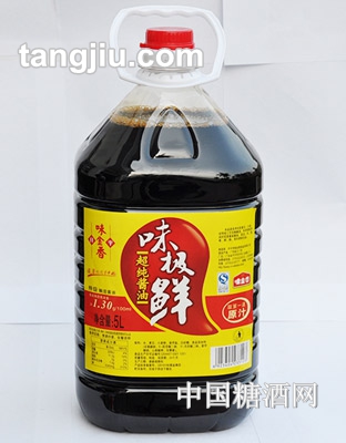 味金香味極鮮（超純醬油）5L