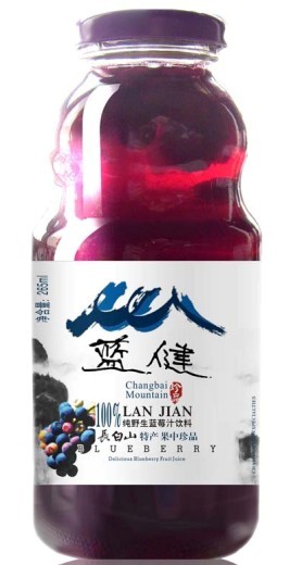 藍(lán)健藍(lán)莓果粒果汁