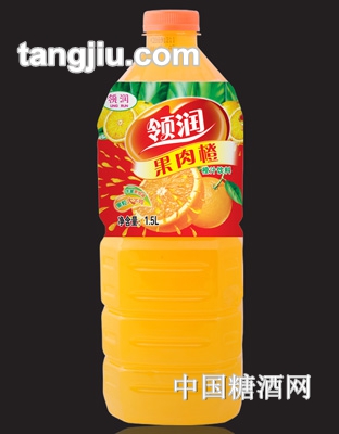 領(lǐng)潤橙汁飲料1.5L