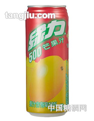 綠力芒果汁490ml