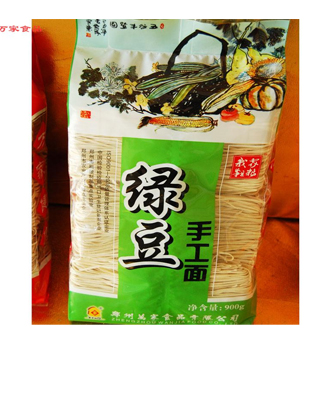 綠豆手工面900g