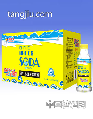 握握手蘇打水維生素飲料420ml