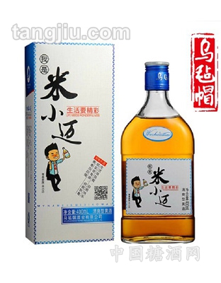 烏氈帽米小邁清爽半干黃酒400ml