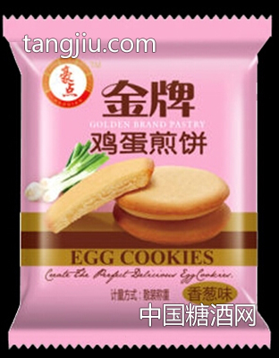 豪點(diǎn)品牌雞蛋煎餅香蔥味散裝