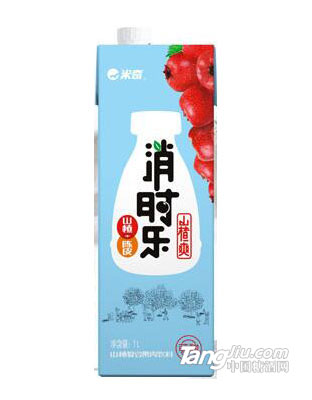 消時樂山楂爽果肉飲料1L