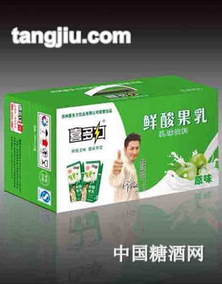 喜多力鮮酸果乳原味250ml&#215;20盒