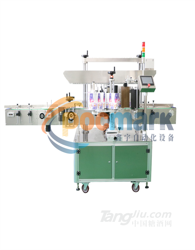 雙側(cè)面貼標機沐浴露貼標機