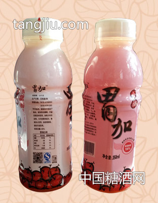 胃加山楂果汁果肉飲料350ml