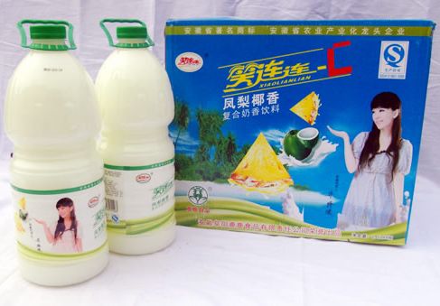 笑連連鳳梨椰香復合奶香飲料