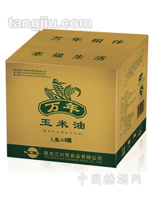 萬年玉米油1.8L紙箱