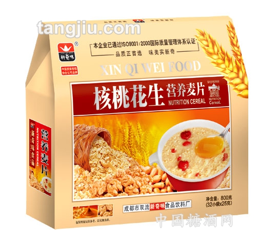 核桃花生營(yíng)養(yǎng)麥片800g