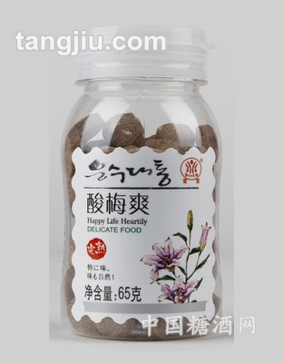 萱萱瓶裝酸梅爽—酸梅味65g