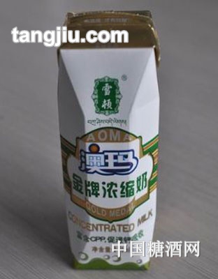 雪頓利樂鉆品牌濃縮奶250ml