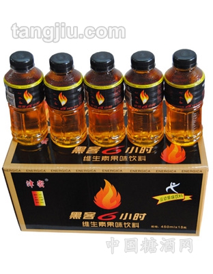 功能汽水黑客6小時(shí)450ml