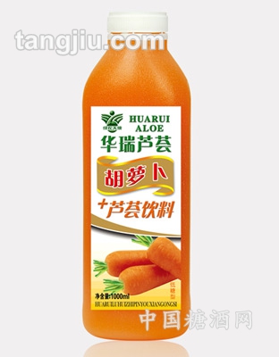 華潤蘆薈飲料-胡蘿卜成分蘆薈飲料1L