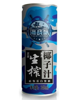 海戰(zhàn)隊生榨椰子汁245ml