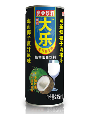 大樂生榨椰子汁245ml