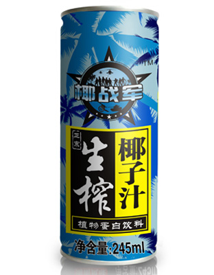 椰戰(zhàn)軍生榨椰子汁245ml