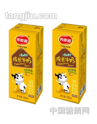 養(yǎng)原道兒童成長牛奶香蕉味190ml