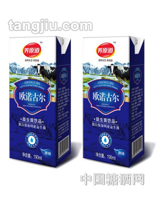 養(yǎng)原道歐諾古爾益生菌飲品190ml