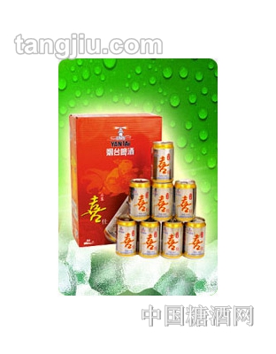 煙臺(tái)啤酒9度喜仕銀罐啤330ml