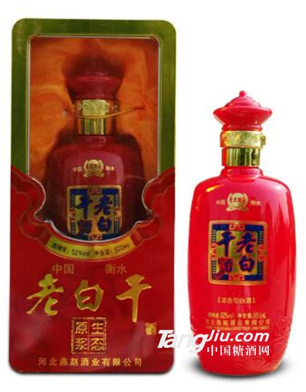 52°燕趙風老白干酒生態(tài)原漿-500ml