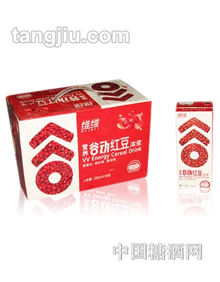 維維營(yíng)養(yǎng)谷動(dòng)(紅豆?jié)鉂{)250ml