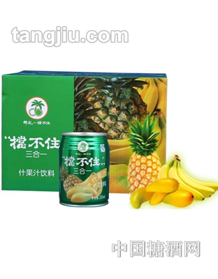 椰風(fēng)擋不住什果汁飲料三合一250ml