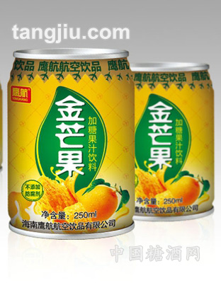 金芒果加糖果汁飲料250ml