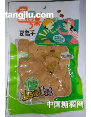 壹號(hào)桌豆腐干野山椒味80g