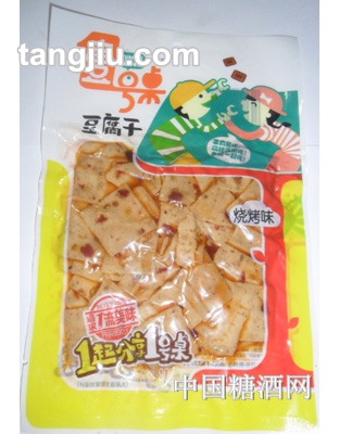 壹號(hào)桌豆腐干燒烤味80g