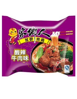 單包米線（酸辣牛肉味）