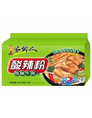 酸辣粉五入（泡椒牛肉味）