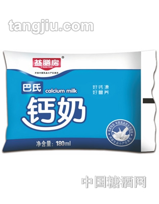 益膳房巴氏鈣奶180ml