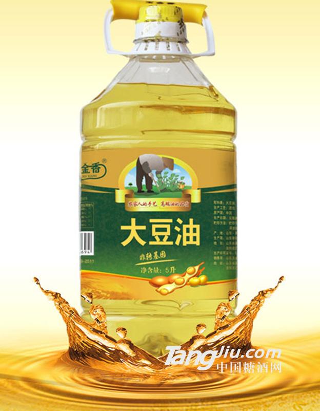 玉金香大豆油精煉油5L