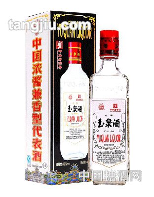 玉泉酒方瓶42度（紙盒）