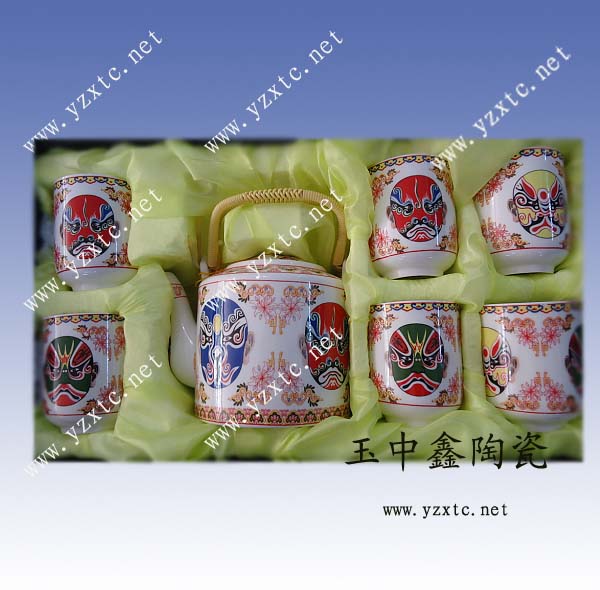 供應(yīng)陶瓷茶具&amp;#160；青花陶瓷茶具廠家